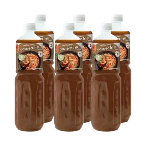 seasoning-0648 เจ๊เล็ก ซอสผัดไทย ขนาด 590 กรัม แพ็ค 6 ขวด