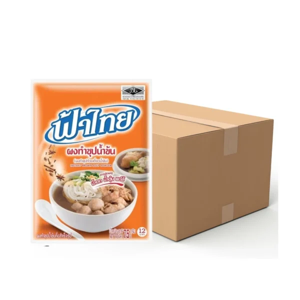 seasoning-0656 ฟ้าไทย ผงทําซุปน้ําข้น 75 ก. x 80