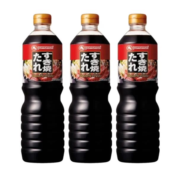 seasoning-0693 ยามาโมริ น้ําซุปสุกี้ยากี้ 1 ล. x 3