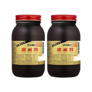 seasoning-0708 โยอูกิ เต้าเจี้ยวบดปรุงรส เท็นเม็นจัง สูตรถั่วเหลือง และซอสถั่วเหลือง (ผลิตในประเทศญี่ปุ่น) ขนาด 1 กิโลกรัม x 2 ขวด
