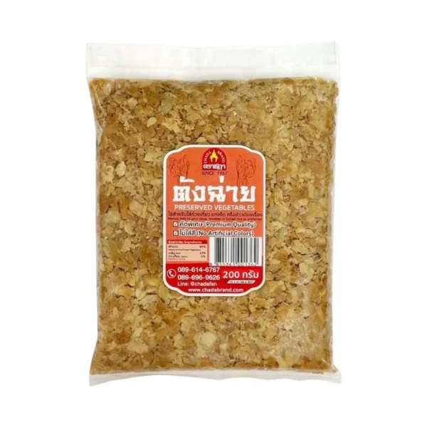 seasoning-0752 ตังฉ่าย ตราชฎา คัดพิเศษ 200 กรัม สะอาด หอม กรอบ อร่อย สูตรต้นตํารับแท้ 70 ปี ต.เจ็ดเสมียน จ.ราชบุรี