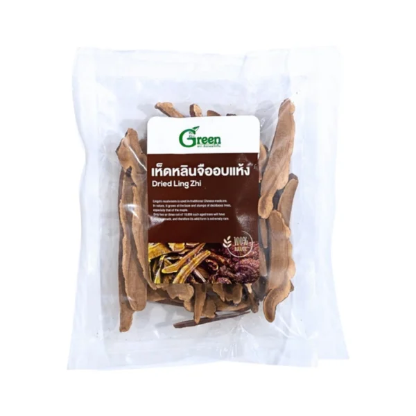 seasoning-0788 Dr.Green สมุนไพรแห้งเห็ดหลินจือ 50 กรัม (Dried Ling Zhi 50 g.)
