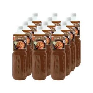 seasoning-0813 เจ๊เล็ก ซอสผัดไทย ขนาด 590 กรัม แพ็ค 12 ขวด