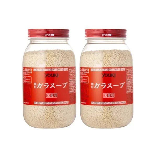 seasoning-0830 โยอูกิ ซุปผงกึ่งสําเร็จรูป รสไก่ ผลิตจากสารสกัดจากไก่ เนื้อวัว และผัก (ผลิตในประเทศญี่ปุ่น) ขนาด 500 กรัม x 2 ขวด