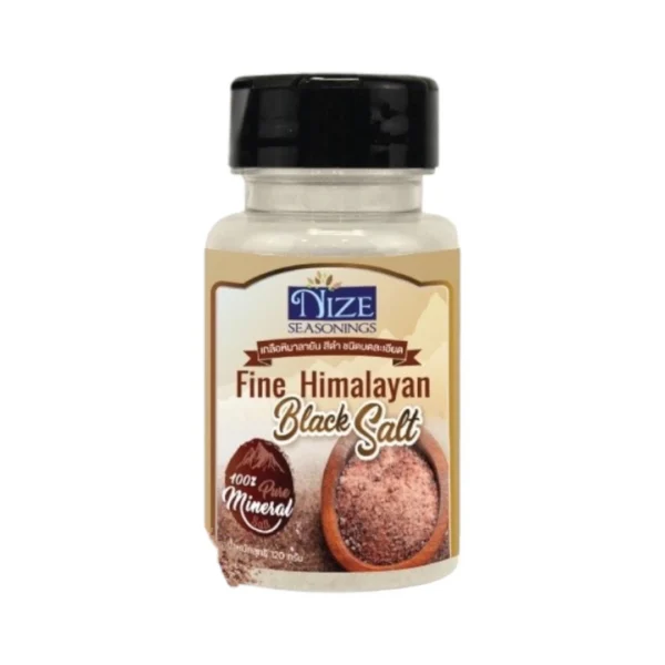 seasoning-0832 NIZE ไนซ เกลือสีดําหิมาลาลัย แบบเม็ดละเอียด ( BKS )