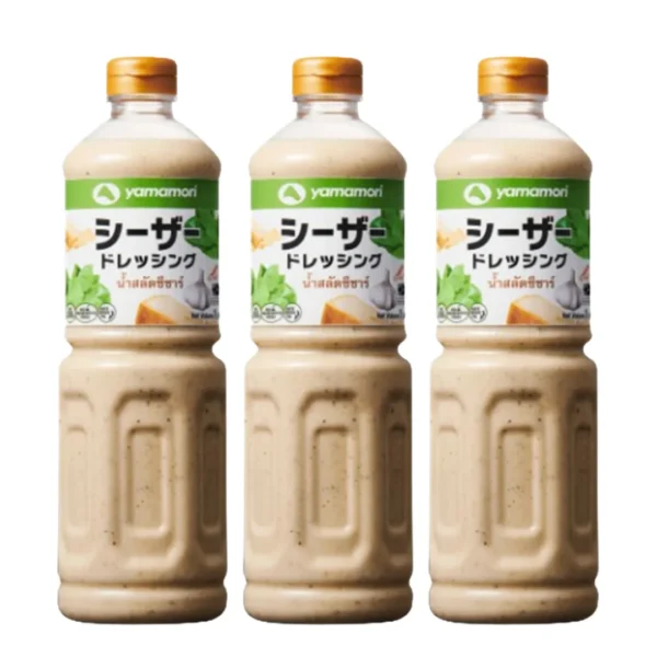 seasoning-0838 ยามาโมริ น้ําสลัดซีซาร์ 1 ล. x 3