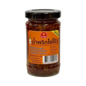 seasoning-0860 ชฎา น้ําพริกไชโป้ว สูตรเผ็ดกลาง 110 กรัม ตํานาน 70 ปี ราชบุรี ใช้ทานกับข้าวต้ม ผัดข้าว ผัดก๋วยเตี๋ยว