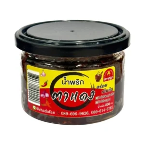 น้ําพริกตาแดง ตราชฎา อร่อย สะอาด