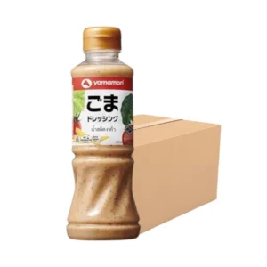 seasoning-0884 ยามาโมริ น้ําสลัดงาคั่ว ยกลัง สูตรไม่ใส่ผงชูรส 220 มล. x 24