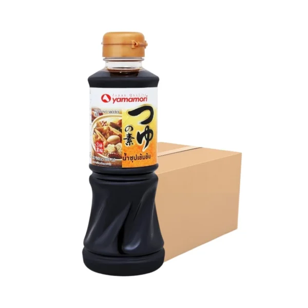 seasoning-0886 ยามาโมริ น้ําซุปเข้มข้น 3 เท่า ยกลัง 220 มล. x 24