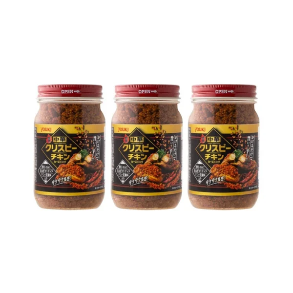 seasoning-0894 โยอูกิ เครื่องปรุงรสไก่ทอด ชูกะ ซีซันนิ่ง (ผลิตในประเทศญี่ปุ่น) ขนาด 140 กรัม x 3 ขวด