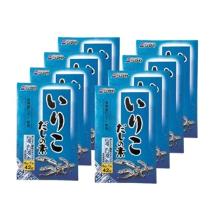 seasoning-0899 ชิมาย่า ซุปผงกึ่งสําเร็จรูป อิริโกะ ดาชิ โนะ โมโต้ สูตรผงปลาซาร์ดีนนางาซากิป่น และสารสกัดปลาซาร์ดีนต้ม (ผลิตในประเทศญี่ปุ่น) ขนาด 42 กรัม x 8 ถุง