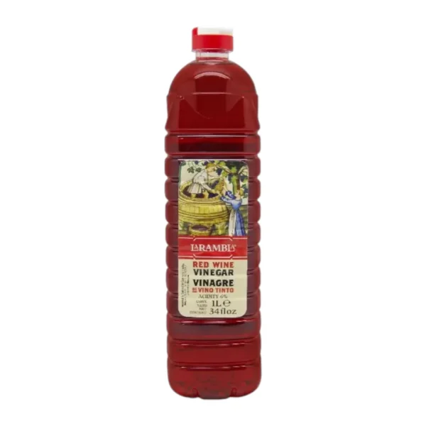 La Rambla Red Wine Vinegar ลาแรมบลา น้ําส้มสายชูหมักไวน์แดง 1000ml LR104