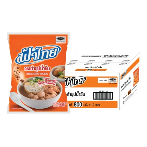 seasoning-0937 ฟ้าไทย ผงทําซุปน้ําข้น 800 ก. x 10