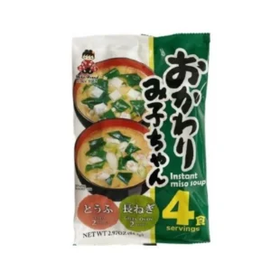 seasoning-0944 ชินซูอิชิ ซุปเต้าเจี้ยว สําเร็จรูปผสมต้นหอมและเต้าหู้ 74.5 กรัม Shinsyuichi Instant Miso Soup with Green Onion and tofu