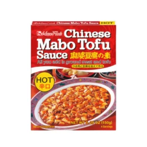 seasoning-0946 เฮ้าส์ มาโบ โตฟุ นิคุนาชิ ฮอต (ซอสผัดเต้าหู้ชนิดเผ็ด) House Mabo Tofu Nikunashi Hot 150 g.