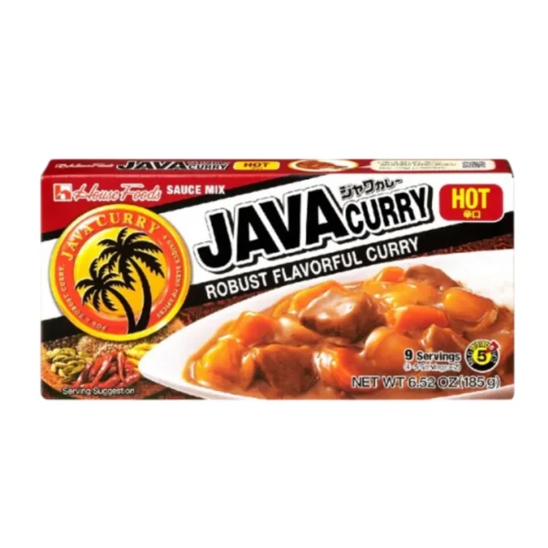 seasoning-0951 เฮ้าส์ จาวาเคอร์รี ฮอต แกงกระหรี่เผ็ดมาก 185 กรัม House Java Curry Hot 185 g.