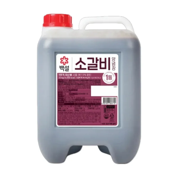 seasoning-0965 แบคซอล กัลบิ ซอสสําหรับหมักซี่โครงเนื้อ 10 กิโลกรัม