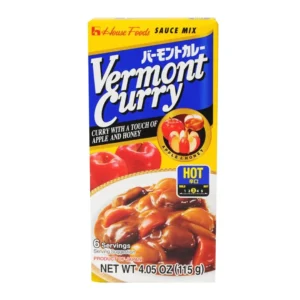 seasoning-0971 เฮ้าส์ เวอร์มองท์ แกงกะหรี่เผ็ดมาก 115 กรัม House Vermont Curry Hot 115 g.
