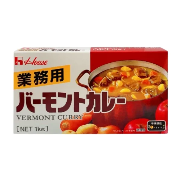 seasoning-0975 เฮ้าส์ แกงกะหรี่เผ็ดน้อย เวอร์มองท์ 1 กิโลกรัม House Vermont Curry Mild 1 kg.