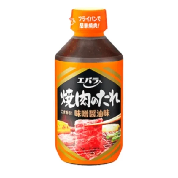 เอบาร่า ยาคินิคุ โนะ ทาเระ มิโสะ โชยุ อาจิ (ซอสเนื้อย่างรสมิโสะ) Ebara Yakiniku No Tare Miso Shoyu 295 g.