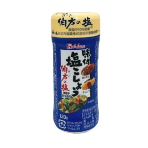 seasoning-0987 เฮ้าส์ ผงปรุงรสเกลือ,พริกไทย 120 กรัม House Ajisuke Shio Kosho Hakata No Shio 120 g.