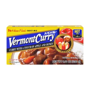 seasoning-0990 เฮ้าส์ เวอร์มองท์ แกงกะหรี่เผ็ดมาก 230 กรัม House Vermont Curry Hot 230 g.