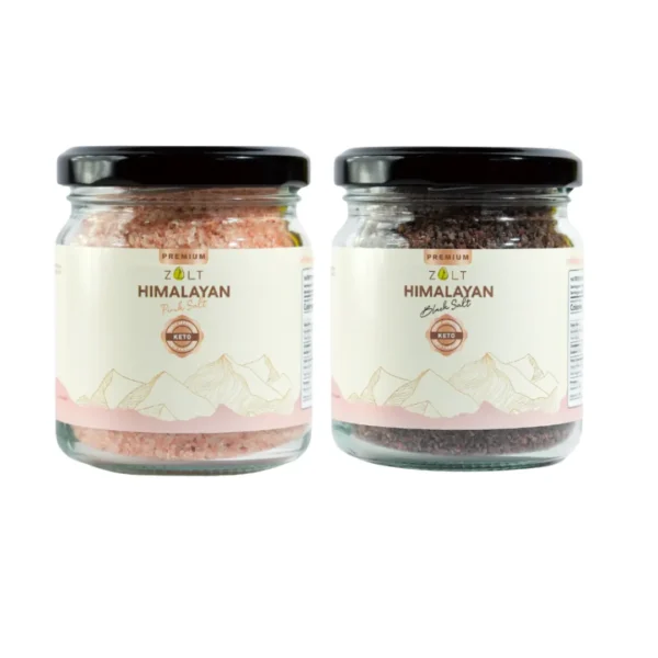 seasoning-1029 Zalt น้ําตาลหล่อฮังก๊วย + เกลือชมพู หิมาลายัน มีใบรับรอง/อย. สําหรับปรุงอาหาร เกลือคีโต ชมพูป่น+เกลือดํา