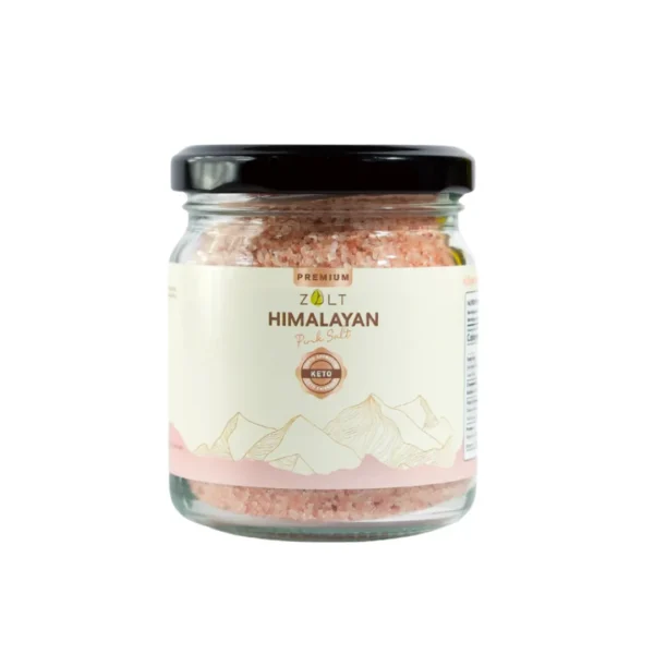 seasoning-1031 Zalt เกลือชมพู หิมาลายัน มีใบรับรอง/อย. นําเข้าจากปากีสถาน สําหรับปรุงอาหาร เกลือคีโต ชมพูป่น200g กระปุก