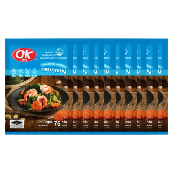 seasoning-1060 โอเค ผงปรุงรสอเนกประสงค์ 75 ก. x10