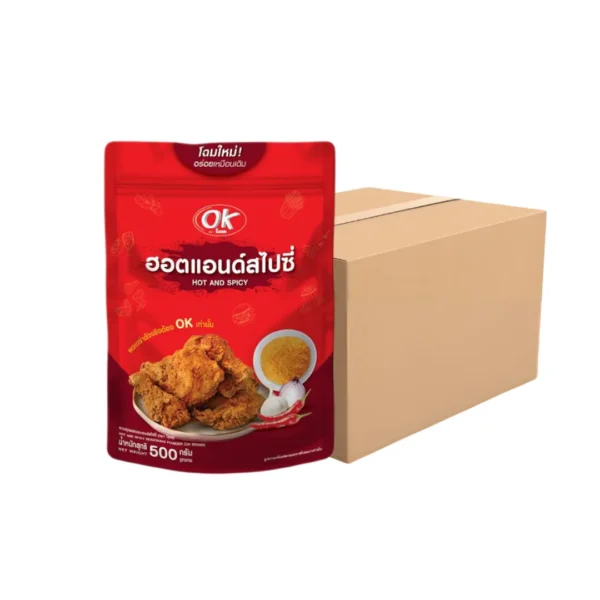 seasoning-1064 โอเค ผงเขย่า รสฮอตแอนด์สไปซี่ 500 ก. X20
