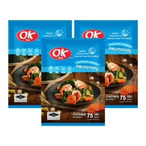 seasoning-1070 โอเค ผงปรุงรสอเนกประสงค์ 75 ก. x3