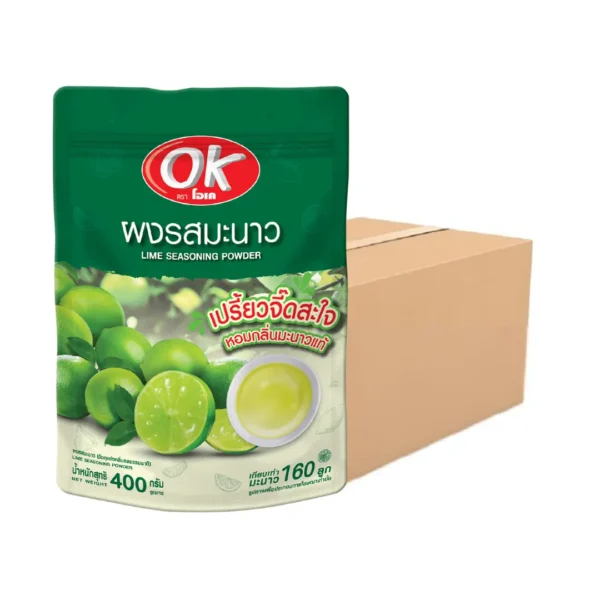 seasoning-1077 โอเค ผงมะนาว 400 ก. X20
