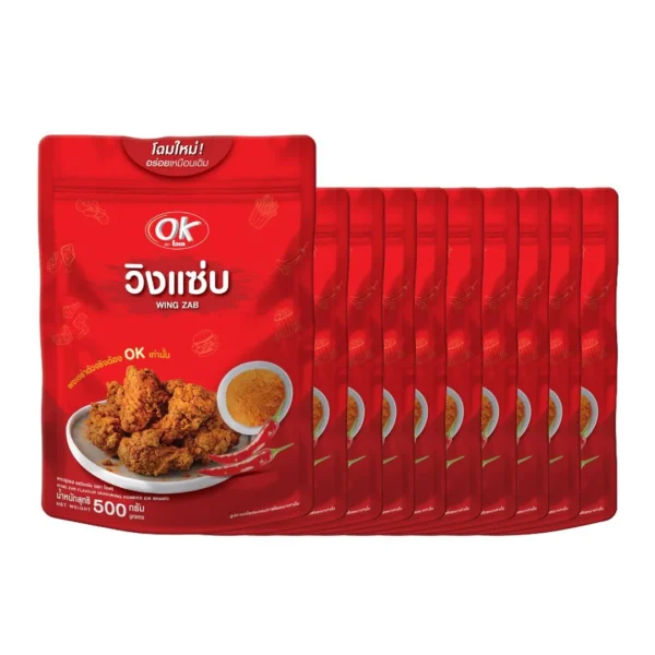 โอเค ผงเขย่า รสวิงแซ่บ 500 ก. X10