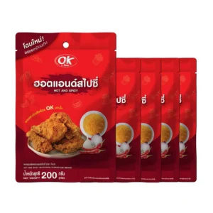 โอเค ผงเขย่า รสฮอตแอนด์สไปซี่ 200 ก. X5
