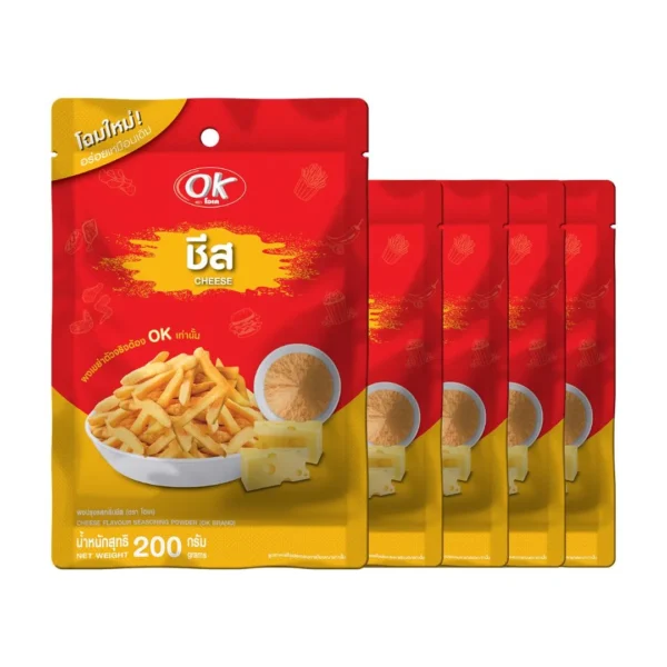 seasoning-1094 โอเค ผงเขย่า รสชีส 200 ก. X5