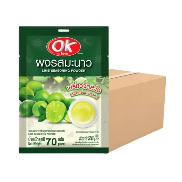 seasoning-1098 โอเค ผงมะนาว 70 ก. x60
