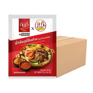 seasoning-1099 กินดี ผงน้ําจิ้มสุกี้ปิ้งย่าง 30 ก. x60