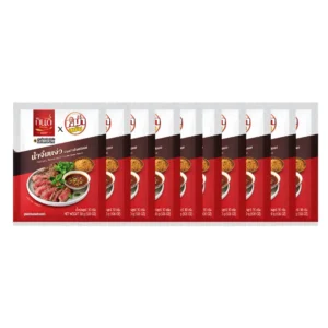 seasoning-1104 กินดี ผงน้ําจิ้มแจ่ว 30 ก. x10