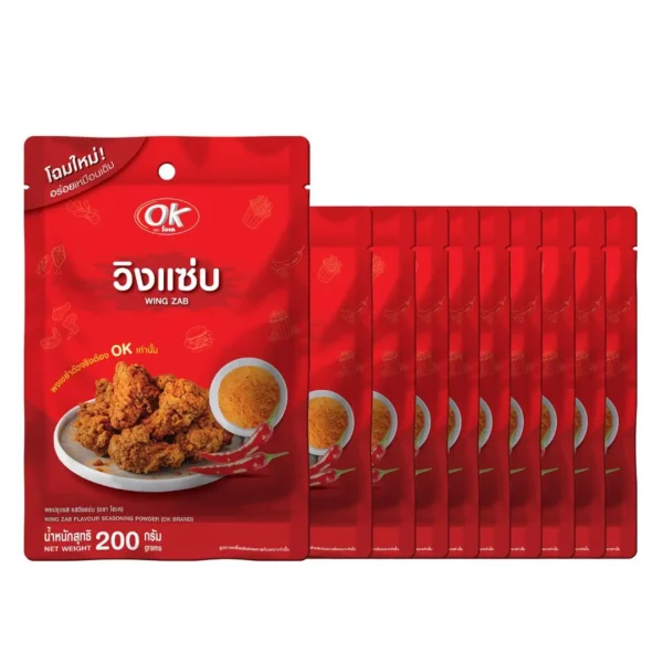 โอเค ผงเขย่า รสวิงแซ่บ 200 ก. X10