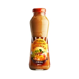 SUNSAUCE (ซันซอส) ซอสงา น้ําจิ้มงาญี่ปุ่น น้ําจิ้มชาบู น้ําจิ้มสุกี้สไตล์ญี่ปุ่น สูตรงา แบบขวด 370 กรัม