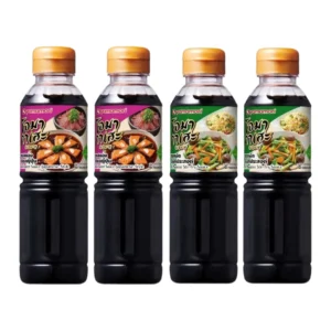 seasoning-1227 โอมากาเสะ ซอสดอง และ ซอสผัด 200 มล. x 4