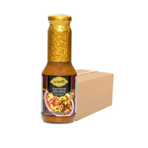 (ยกลัง) บายศรี น้ําปลาร้าปรุงรส 300 มล. x 24 ขวด / BYSRI Fish Sauce (Ground Preserved Fish) 300 ml. x 24 bottle