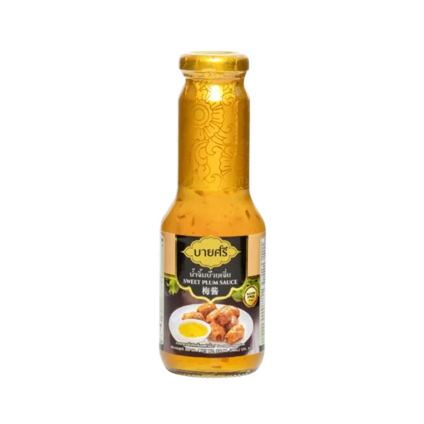 seasoning-1238 บายศรี น้ําจิ้มบ๊วยเจี่ย 300 มล. / BYSRI Sweet Plum Sauce 300 ml.