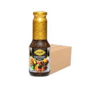 (ยกลัง) บายศรี ซอสพริกไทยดํา 300 มล. x 24 ขวด / BYSRI Black Pepper Stir Fry Sauce 300 ml. x 24 bottle