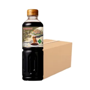 seasoning-1304 โอมากาเสะ ซอสจิ้มหมูกระทะ ยกลัง 500 มล. x 12