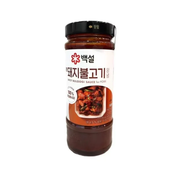 แบคซอล บุลโกกิ ซอสสําหรับหมักหมู รสเผ็ด 500 กรัม
