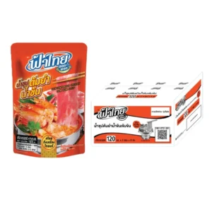 seasoning-1340 ฟ้าไทย ฮอทพอท น้ําซุปต้มยําเข้มข้น 120 มล. x 24