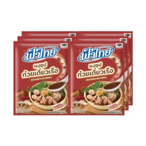 ฟ้าไทย ผงซุปก๋วยเตี๋ยวเรือ 100 ก. x 6