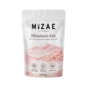 เกลือหิมาลัย แท้100% เกลือชมพู ปรุงอาหาร / ขัดตัว สินค้าพร้อมส่ง Mizae แบบป่นละเอียด 1 กิโล